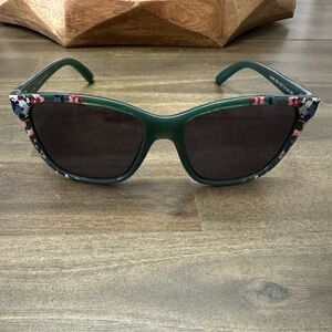 Joules Sunglasses Women's “Look On The Bright Side” JS7062 Green With Floral